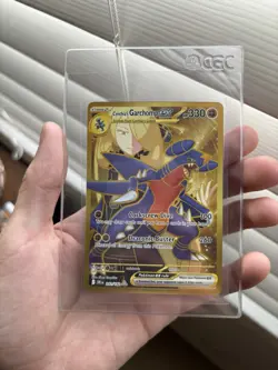 Pokemon Destined Rivals Cynthia's Garchomp EX Hyper Rare Card 241/182 - Image 1