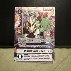Digimon TCG -Digital Gate Open Bandai Card Fest Promo - Image 1
