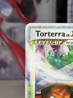 Torterra Lv. X Rare ** SWIRL ** Pokemon TCG 2007 - Black Star Promo Card DP09 - Image 5