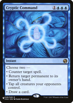 Cryptic Command (IMA) #48 | Near Mint | The List PLST | Magic MTG - Image 1