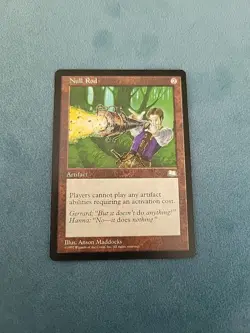 Magic: The Gathering Null Rod WTH Lightly Played - Image 1