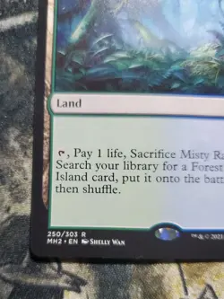 MTG Magic the Gathering Misty Rainforest (250/765) Modern Horizons 2 NM - Image 3