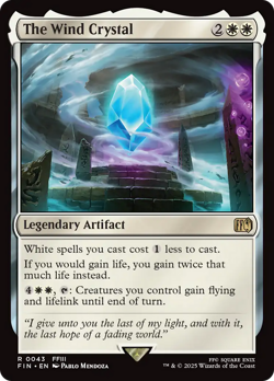 The Wind Crystal #43 | Near Mint | Final Fantasy FIN | Magic MTG - Image 1