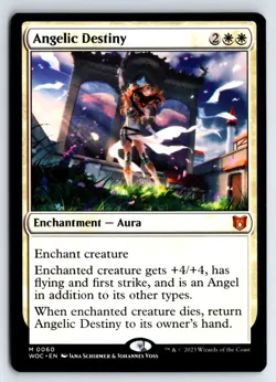 Angelic Destiny -Commander: Wilds of Eldraine - Image 1