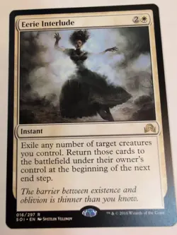 Eerie Interlude MTG Shadows over Innistrad Regular NM - Image 1
