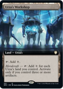 Urza's Workshop (extended art, non-foil) - Image 1