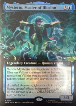Marvel's Spider-Man Mysterio, Master of Illusion Foil 0253 - Image 2