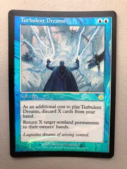 Mtg Torment Turbulent Dreams FOIL NM - Image 1