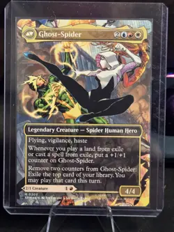 Gwen Stacy (0202) (Borderless) Marvel's Spider-Man Regular MTG - Image 2