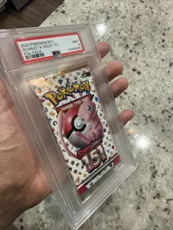 Pokemon 151 Authentic Sealed Booster Pack English PSA 9 Mint - Image 3