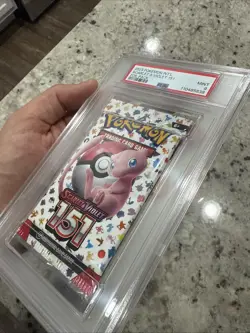 Pokemon 151 Authentic Sealed Booster Pack English PSA 9 Mint - Image 4