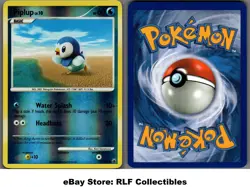 2008 Pokemon, D&P Majestic Dawn, #71/100 Piplup, Reverse Holo Common - Image 1