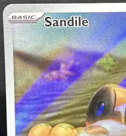 Sandile 216/198 Sv01: Scarlet & Violet Base Set Full Art Holo Pokemon TCG - Image 5