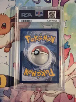 Pokemon Morty's Conviction 211/162 Temporal Forces Special Illustration PSA 9 - Image 2