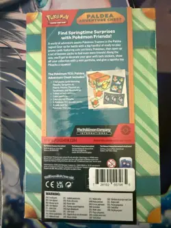 PALDEA Adventure Chest - Pokemon Scarlet & Violet NEW Sealed 6 packs + 7 Promos - Image 5