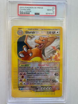 Pokemon 2003 Skyridge CHARIZARD/PSA Falsche Zertifizierung/Topper 9/12/PSA 10 - Image 1