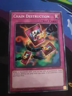 Yugioh! Chain Destruction - SR14-EN036 - Common - 1st Edition Near Mint, English - Image 1