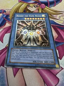 Yu-Gi-Oh! “RESHEF THE DARK BEING” Ultimate Rare 1st Ed TLM-EN033 - Image 1