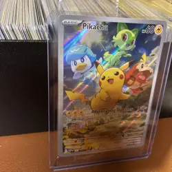 Pikachu 027 Sv: Scarlet & Violet Promo Cards Sealed Nm-M Pokemon Tcg - Image 3
