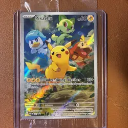 Pikachu 027 Sv: Scarlet & Violet Promo Cards Sealed Nm-M Pokemon Tcg - Image 4