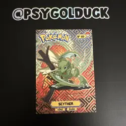 Pokemon Card Peru Base Set Scyther - Image 1