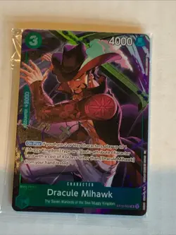 Dracule Mihawk (Illustration Box Vol.4) ST12-003 One Piece Promotion Cards Foil - Image 1