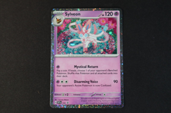 Sylveon 172 Holo Shiny Pokemon TCG Card Black Star Promo 2023 NEAR MINT - Image 1