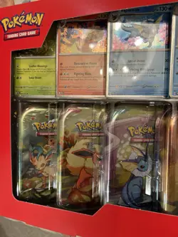 Costco Pokemon Trading Cards MiniTins Bundle, 8 Pack! New! Prismatic Evolutions - Image 2