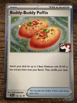 Buddy-Buddy Poffin Uncommon Prize Pack Series Cards 144/162 NM - Image 1