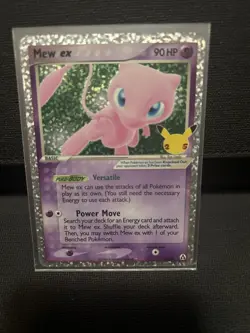 Pokemon TCG Mew EX Celebrations Classic Collection Holo Ultra Rare Card 88/92 - Image 1