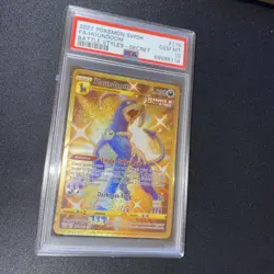 PSA 10 Houndoom 179/163 Pokemon TCG Battle Styles Gold Secret Rare Full Art Card - Image 5