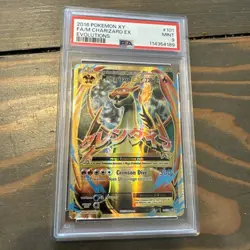 M Charizard EX Full Art Holo Ultra Rare Card 101/108 Evolutions PSA 9 - Image 1