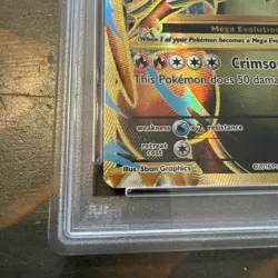 M Charizard EX Full Art Holo Ultra Rare Card 101/108 Evolutions PSA 9 - Image 2