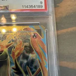 M Charizard EX Full Art Holo Ultra Rare Card 101/108 Evolutions PSA 9 - Image 4