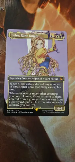 Celes, Rune Knight (Borderless) Commander: Final Fantasy Regular - Image 1