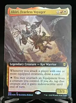MTG Magic the Gathering Zendikar Rising Akiri, Fearless Voyager Foil - Rare - Image 1