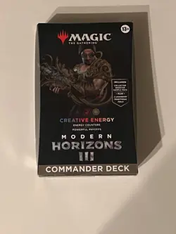 Magic: The Gathering - Modern Horizons 3 Commander - Creative Energy - NEW - Image 1