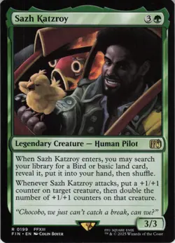 Sazh Katzroy R FINAL FANTASY 199 NM MTG - Image 1
