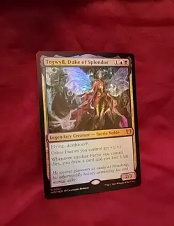 Tegwyll, Duke of Splendor Commander: Wilds of Eldraine Foil MTG NM - Image 1