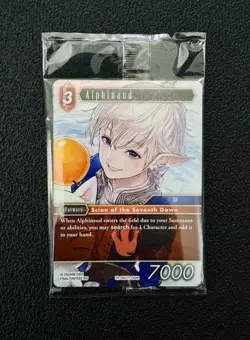 Alphinaud Final Fantasy TCG MagicCon MTG Vegas Promo Foil PR-190/12-004R - Image 1