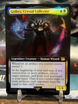MTG | Golbez, Crystal Collector (Extended Art) [FINAL FANTASY] ✨FOIL✨ - Image 1