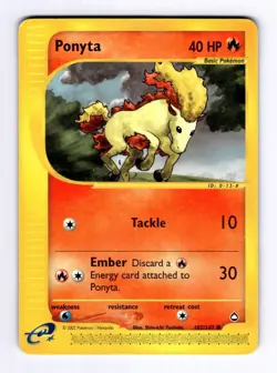 Ponyta Aquapolis #102 (2003) Common HP Pokemon - Image 1