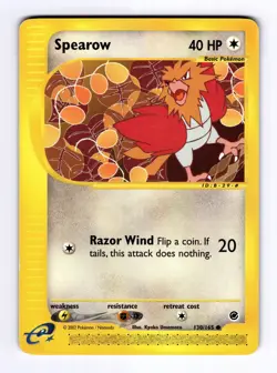 Spearow Expedition #130 (2002) Common LP Pokemon - Image 1