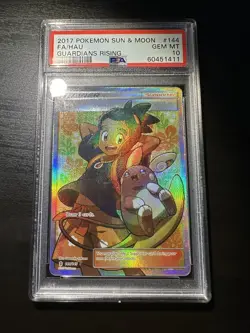 2017 Pokemon Hau 144/145 Guardians Rising GEM MT PSA 10 - Image 1