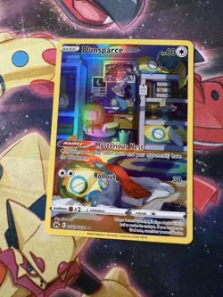 Dunsparce Pokemon Crown Zenith Galarian Gallery GG23/GG70 Full Art Holo Rare NM - Image 1