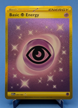 Psychic Energy [Holo] 207/165 Pokemon TCG 2023 Hyper Rare Full‑Art Near Mint - Image 1