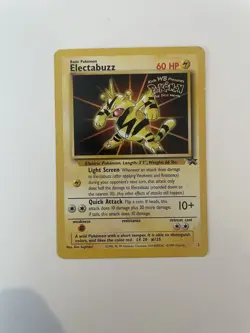 Pokemon TCG - Electabuzz Black Star Promo 2 - Image 1