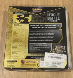 Pokemon Pikachu & Zekrom-GX League Battle Deck - NEW - Open box 290-80785 - Image 3
