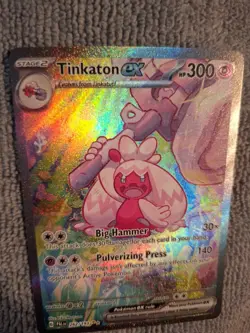 Pokemon TCG Tinkaton EX 262/193 Paldea Evolved Holo Special Illustration Rare-NM - Image 2