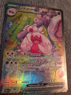 Pokemon TCG Tinkaton EX 262/193 Paldea Evolved Holo Special Illustration Rare-NM - Image 3